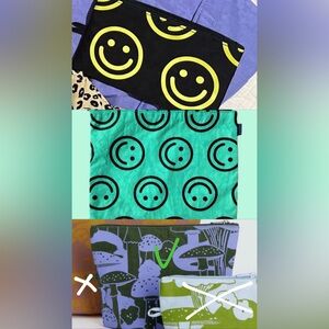 ISO these happy & mushroom baggu pouches